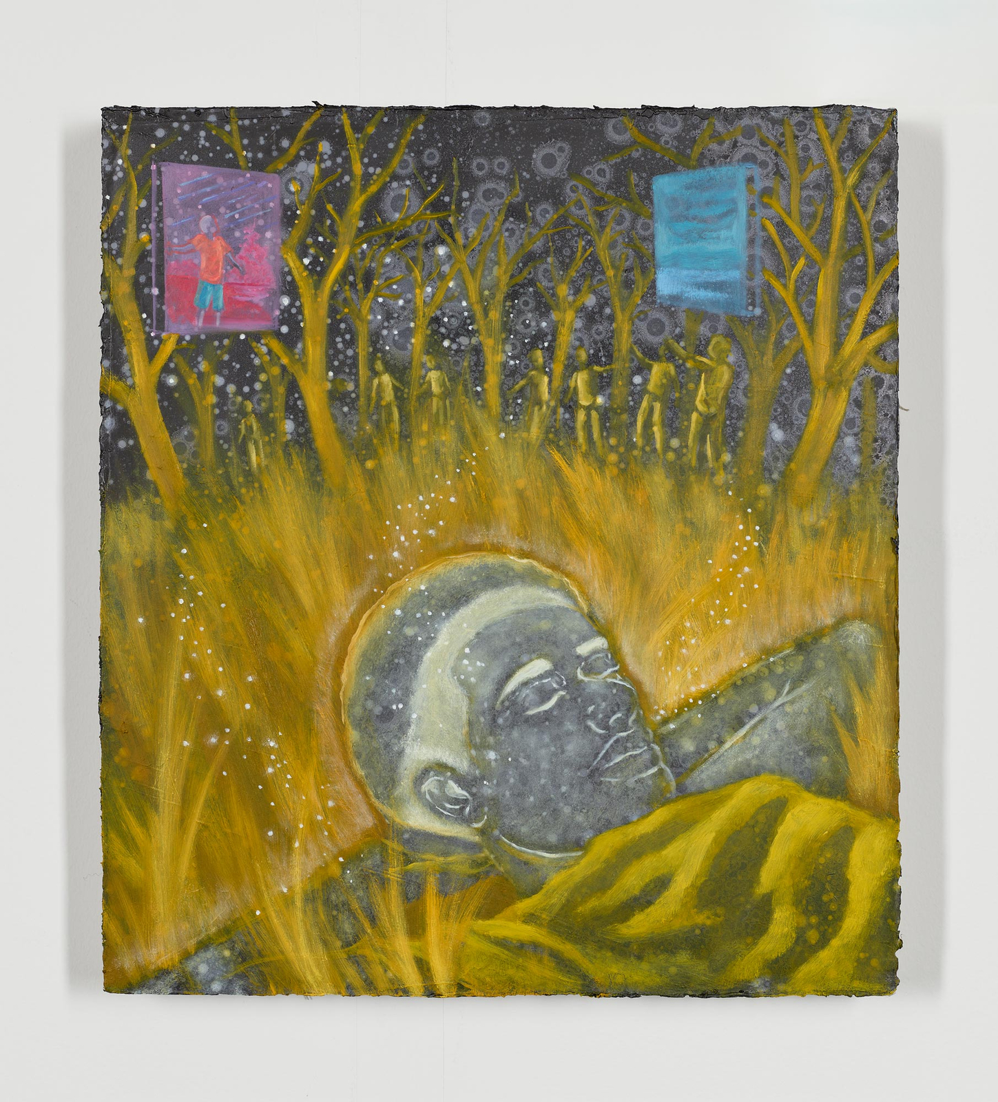 DOMINIC CHAMBERS, Field Shimmer pt 1, 2025