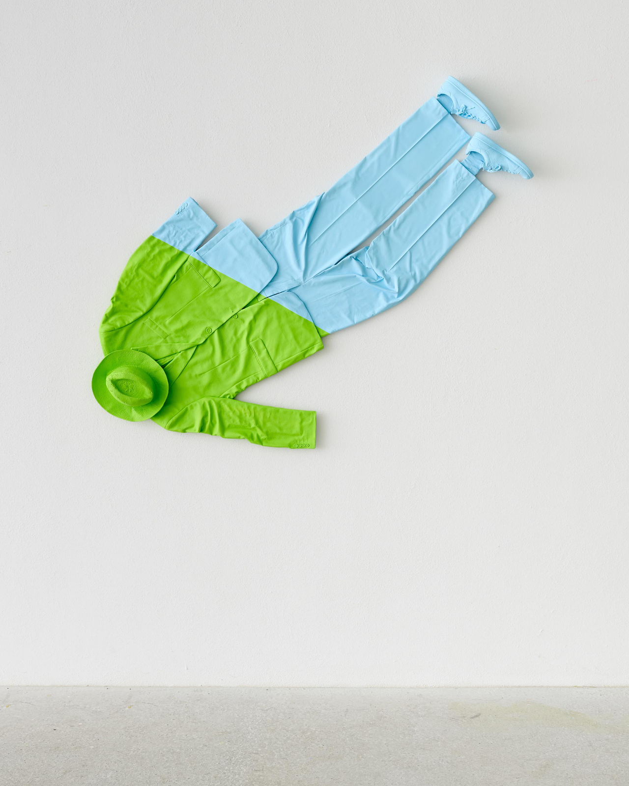 ERWIN WURM, Fallen Falls (Substitutes), 2025