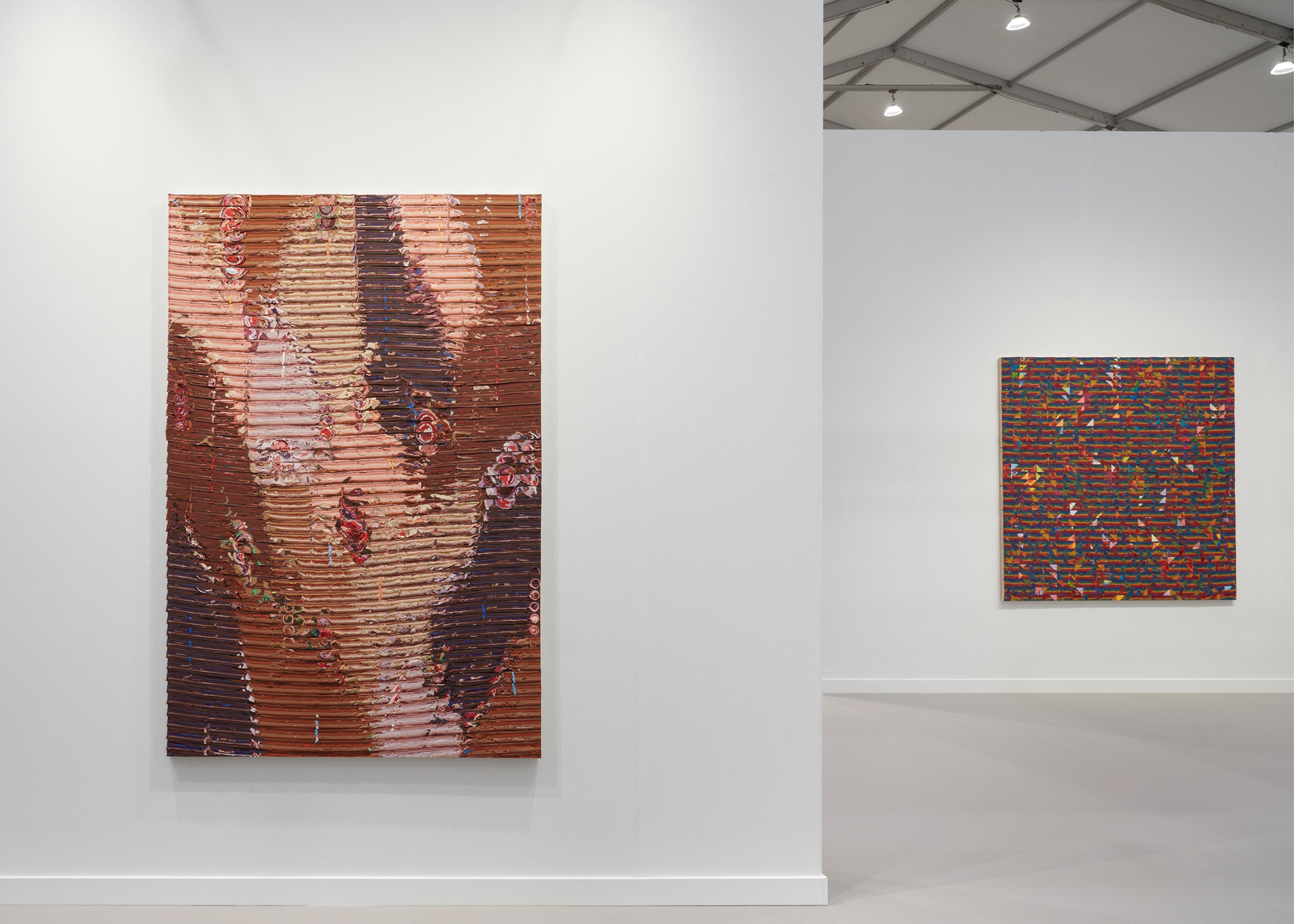 Frieze Los Angeles, Installation view, Lehmann Maupin, Booth D8