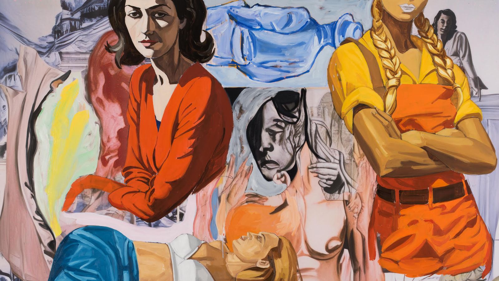 DAVID SALLE, Workplace, 2025-2026&nbsp;(detail)