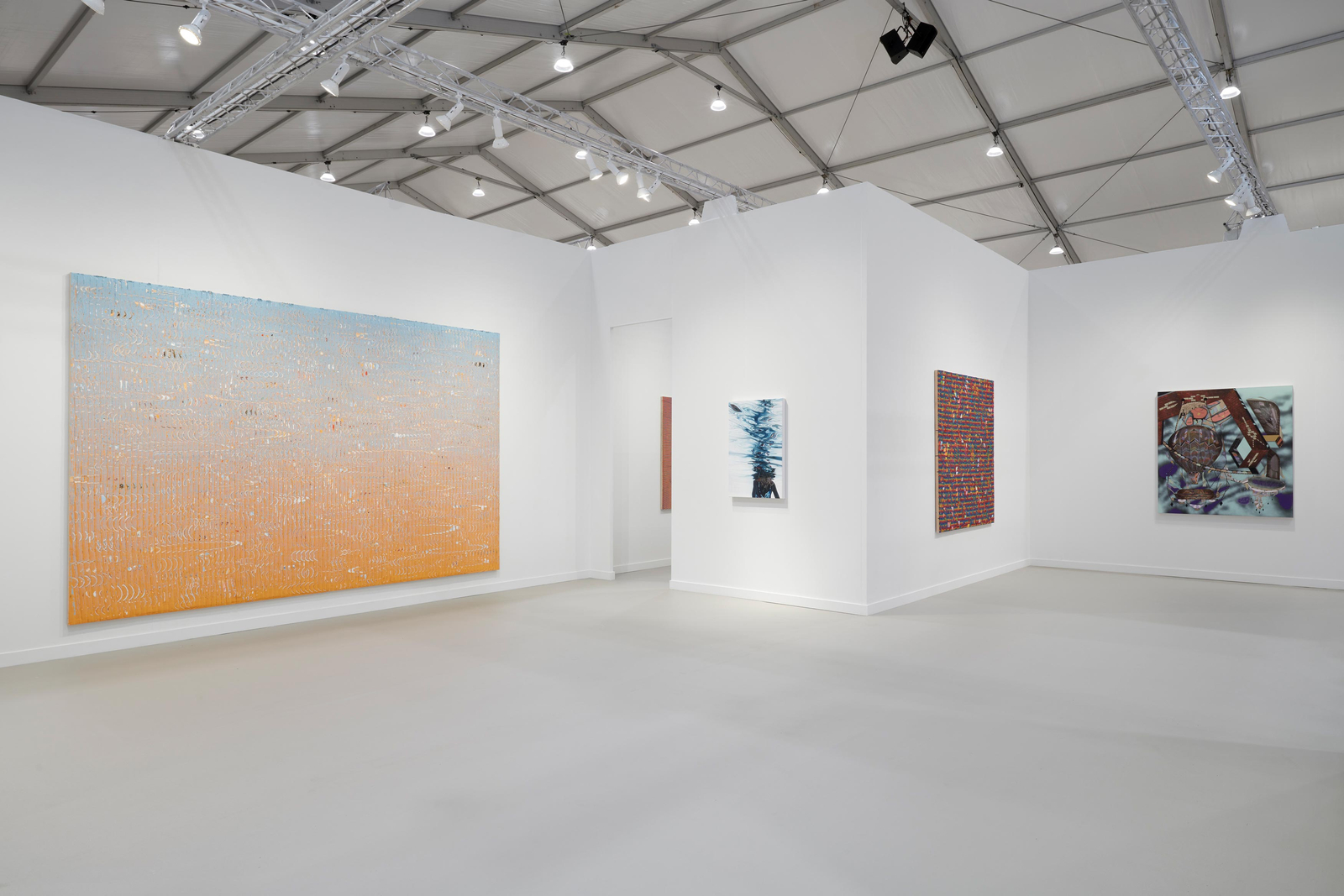 Frieze Los Angeles, Installation view, Lehmann Maupin, Booth D8