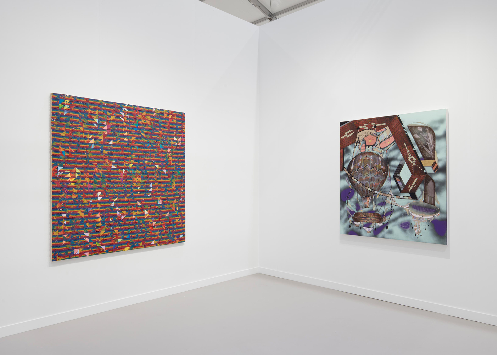 Frieze Los Angeles, Installation view, Lehmann Maupin, Booth D8