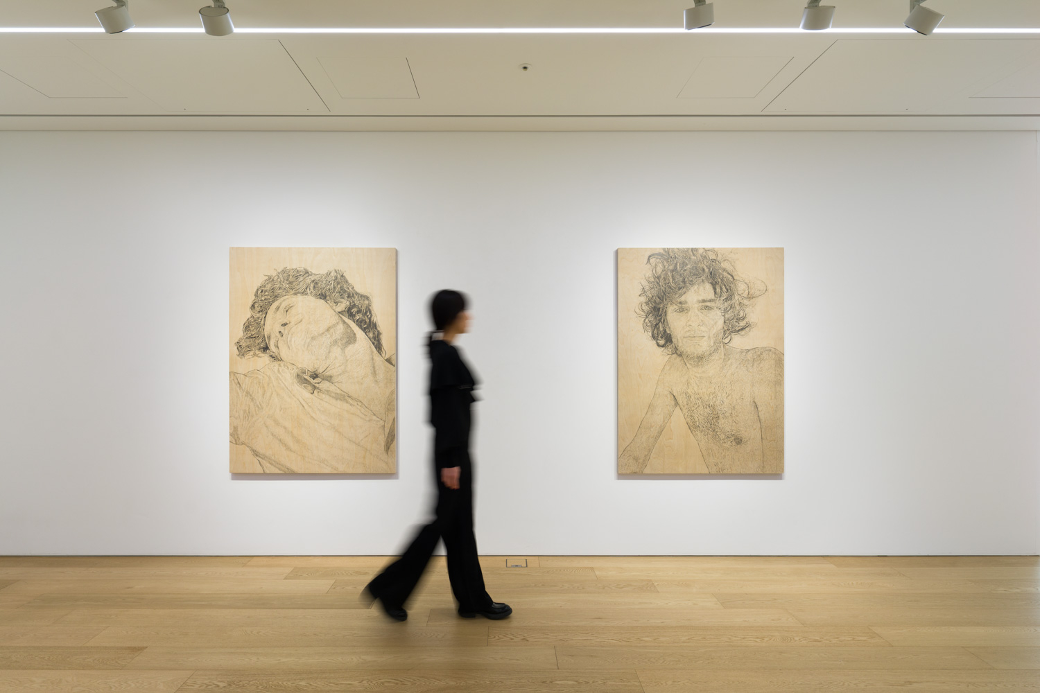 Alex Hank:&nbsp;Only the Present Rise, Installation view