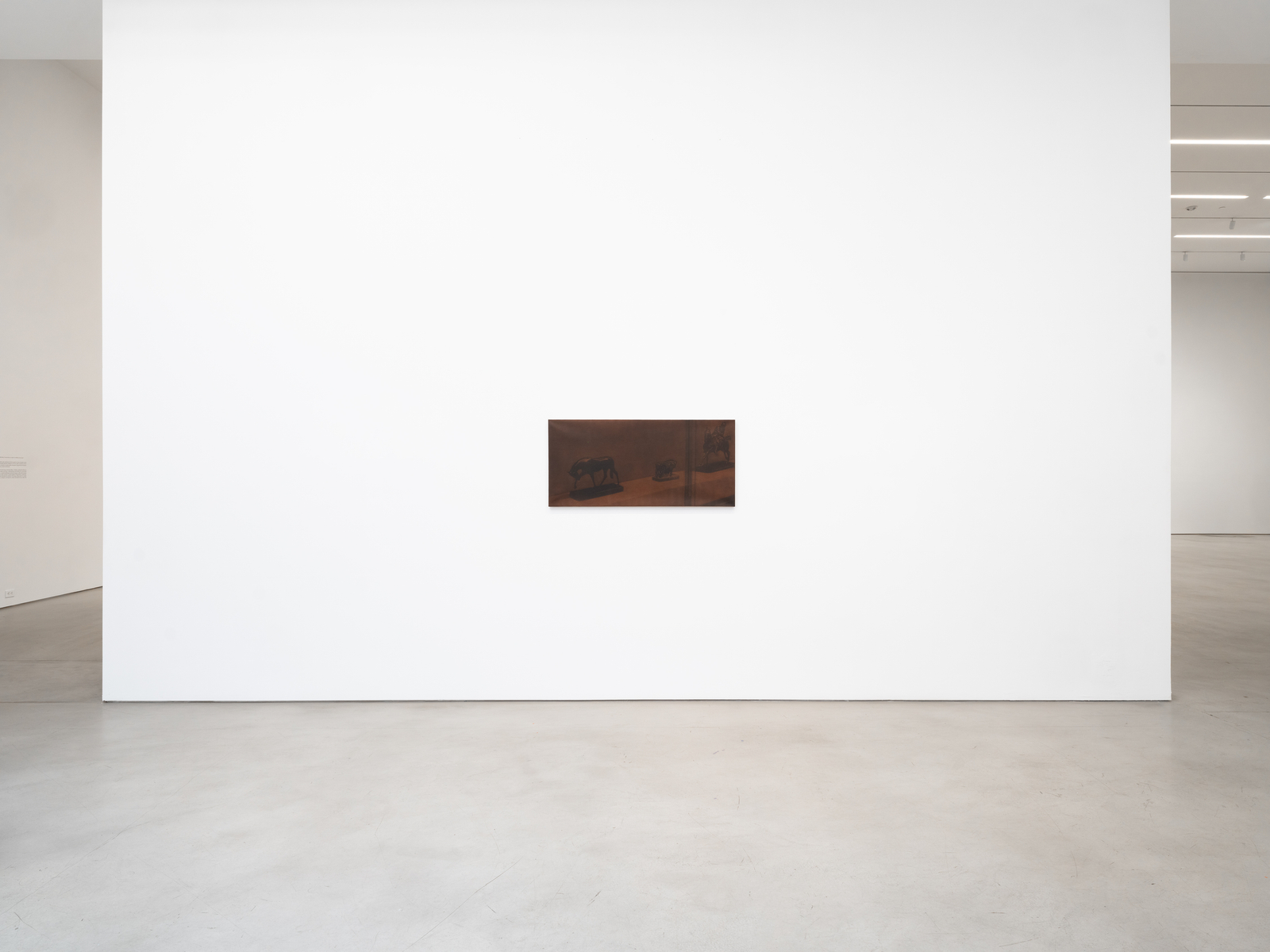 Installation view, Troy Brauntuch, Petzel, 2026.