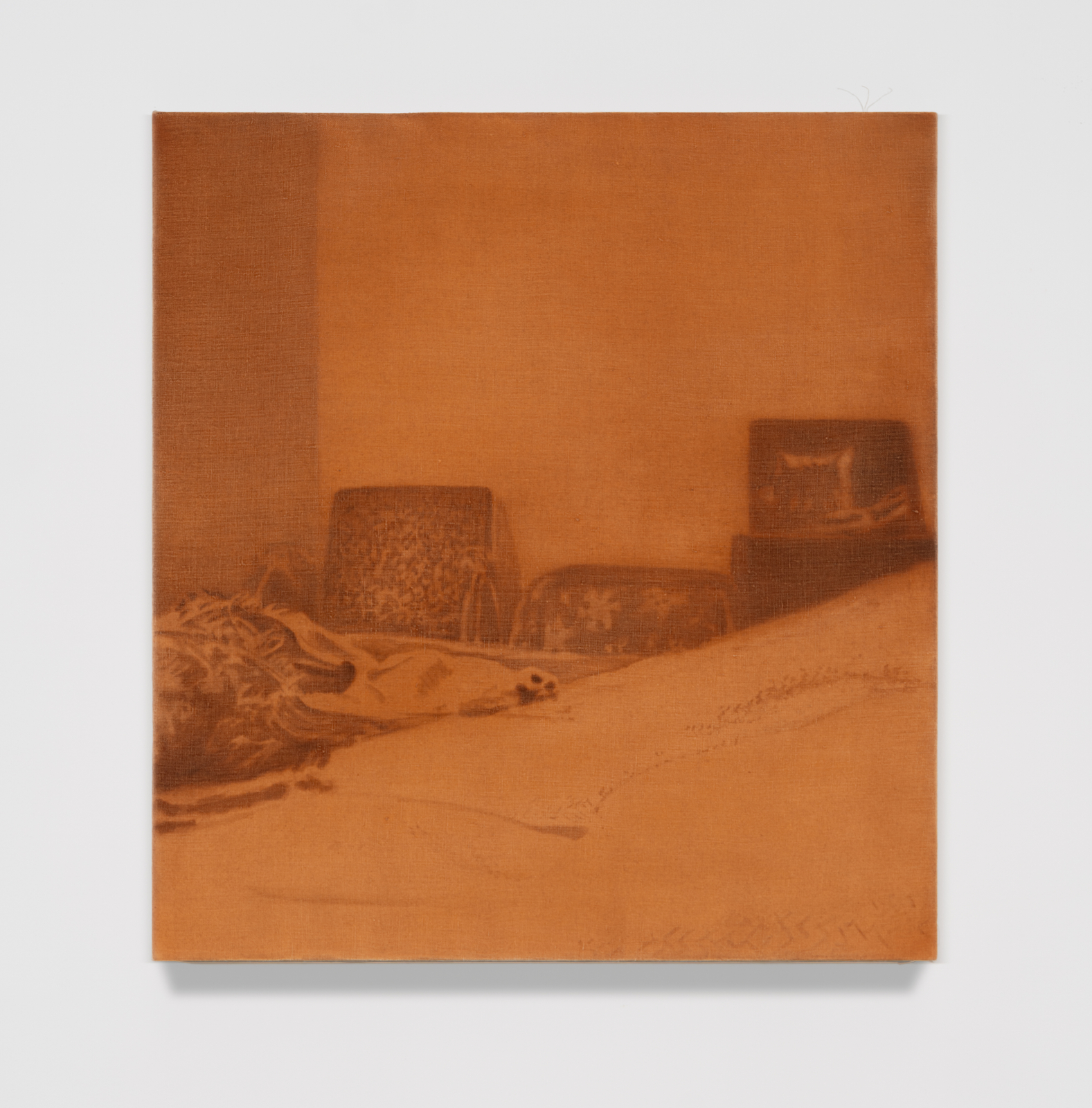 Troy Brauntuch, Untitled (Rodeo sleeping),&nbsp;2026