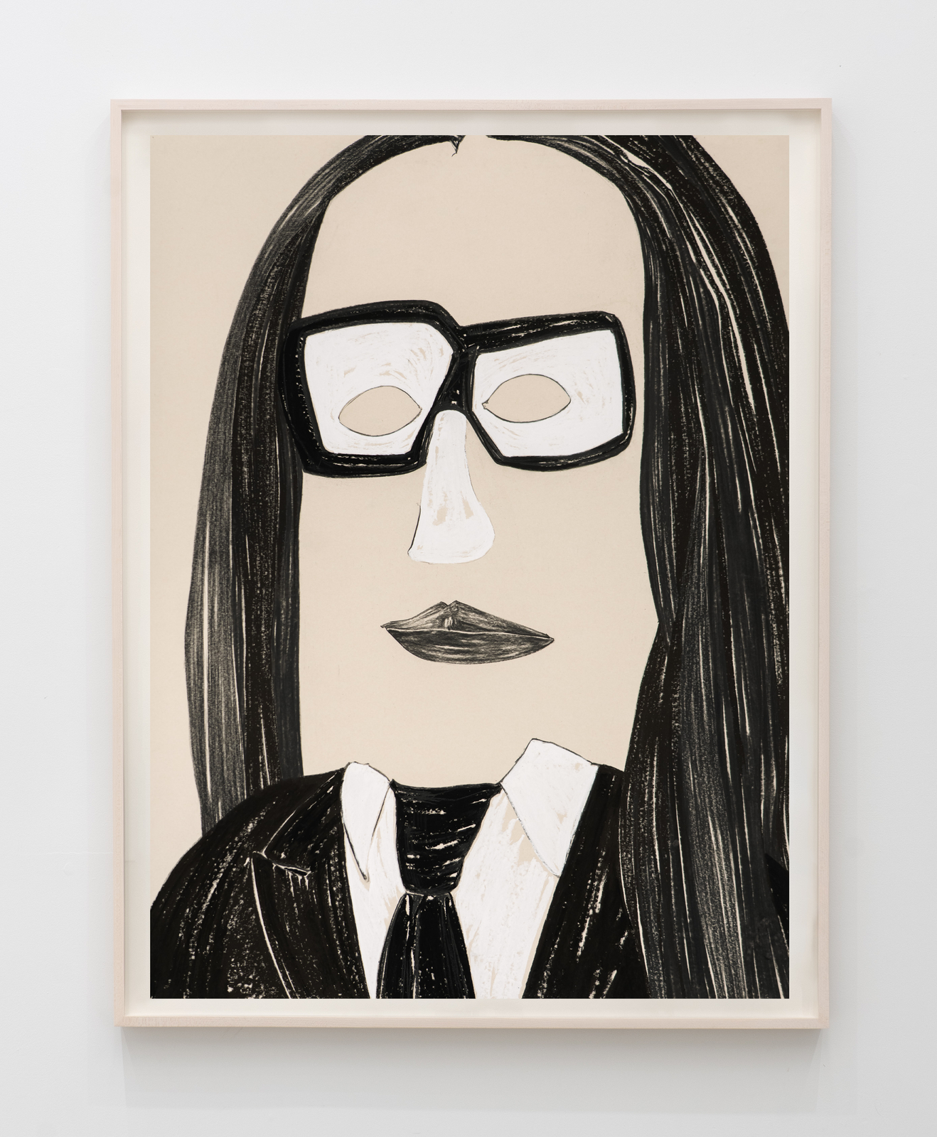 Nicola Tyson, Self-portrait: Spectacles, 2026