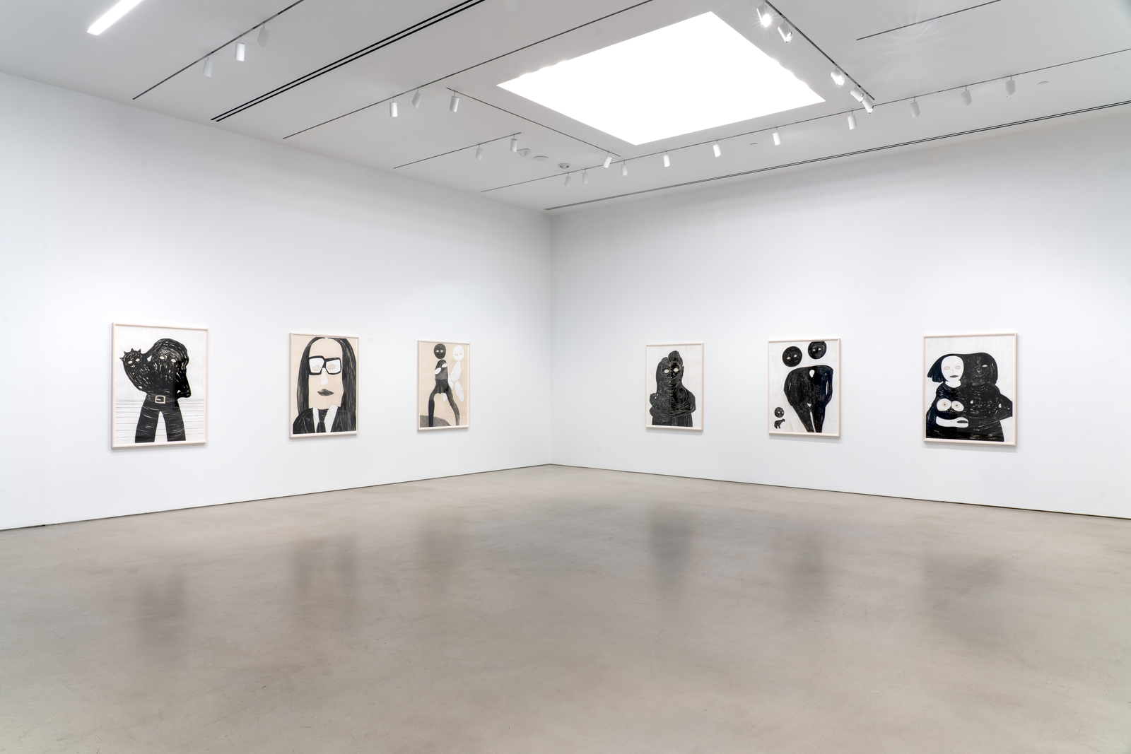 Installation view, Nicola Tyson, NEED, Petzel, 2026.