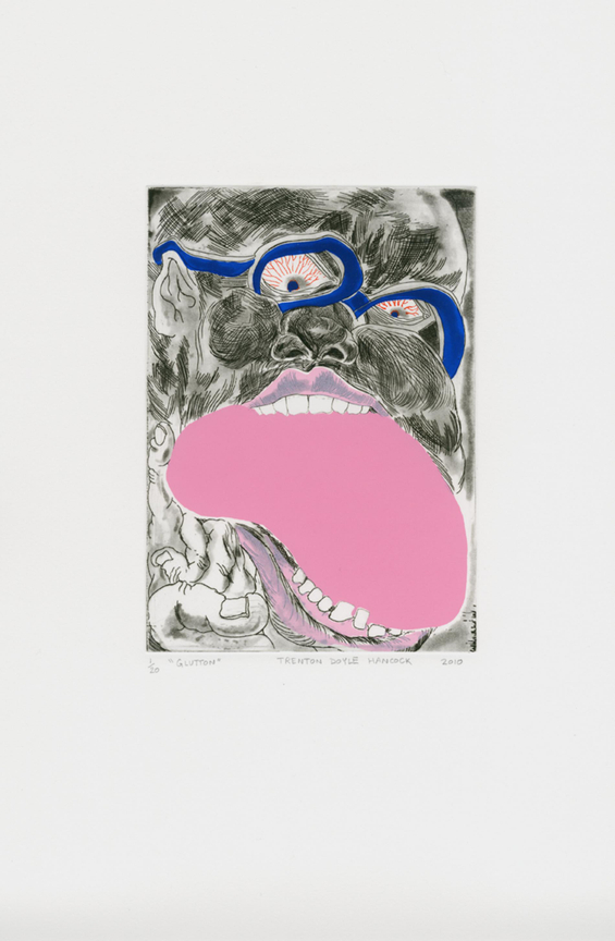 TRENTON DOYLE HANCOCK: Glutton