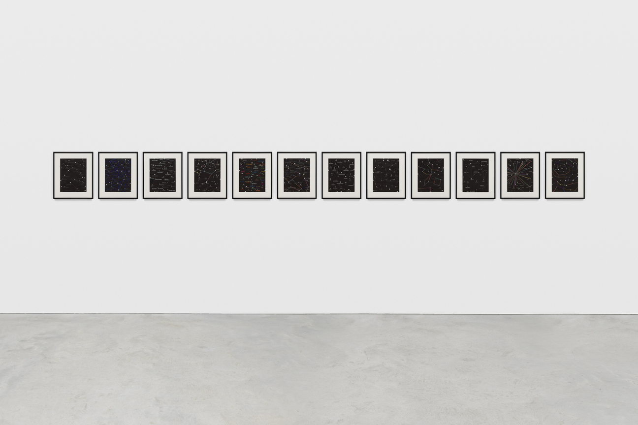 FRED TOMASELLI, Chemical Celestial Portraits, Time's Arrow Version, 2014