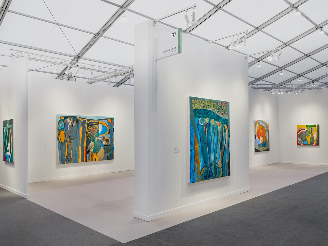 Installation view, Frieze Los Angeles, James Cohan, Booth B7, Los Angeles, CA, February 26 - March 1, 2026