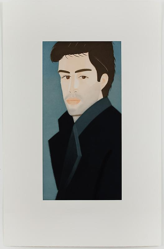 Image of ALEX KATZ's Blue Coat (Vincent) 蓝衣（文森特）, 1993