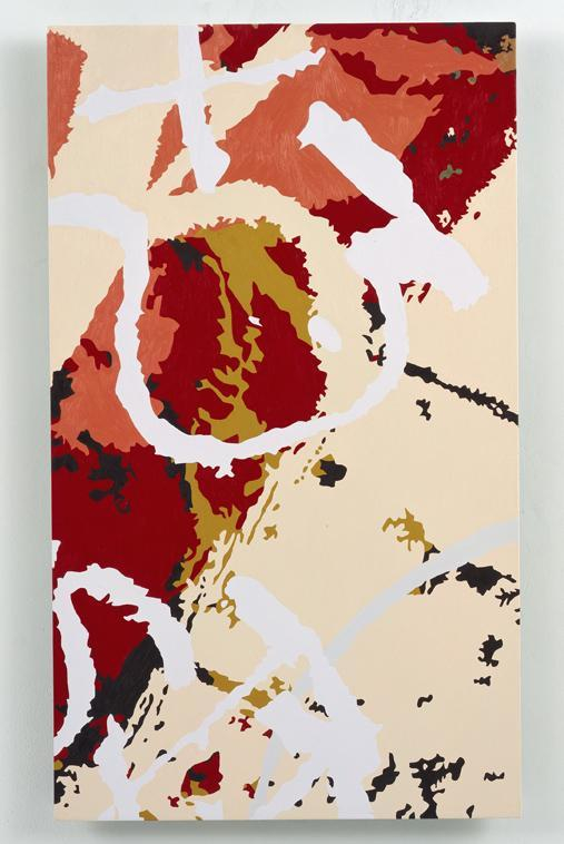 Image of INGRID CALAME's From #253 Drawing (Tracing from the Indianapolis Motor Speedway and the L.A. River) 绘画253号（从印第安纳波利斯高速公路和洛杉矶河得到描图), 2008