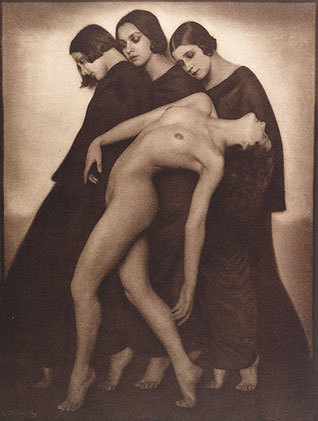 Bewegungstudie (Movement Study), 1925, Vintage photogravure, From the Tyng Portfolio, 10 3/4 x 8 1/2 inches