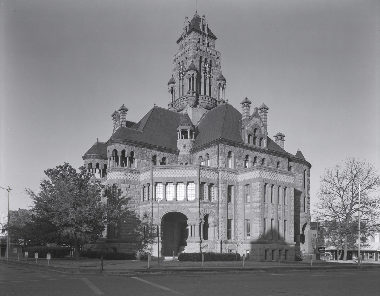 Ellis County Courthouse, US 77 &amp;amp; 287, Waxahachie, TX, 1977