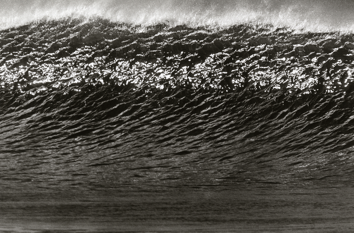 Anthony Friedkin, Large Wave Face, Zuma Beach, CA