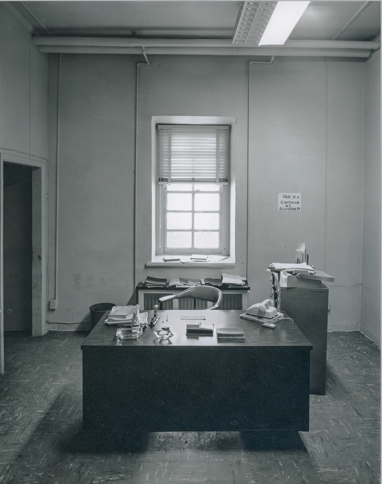 Magistrate's Court, Old Orange County Courthouse, US 708, Hilsborough, NC, 1976