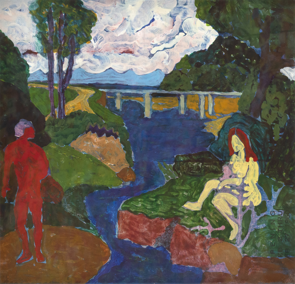 Bob Thompson, Untitled, 1964