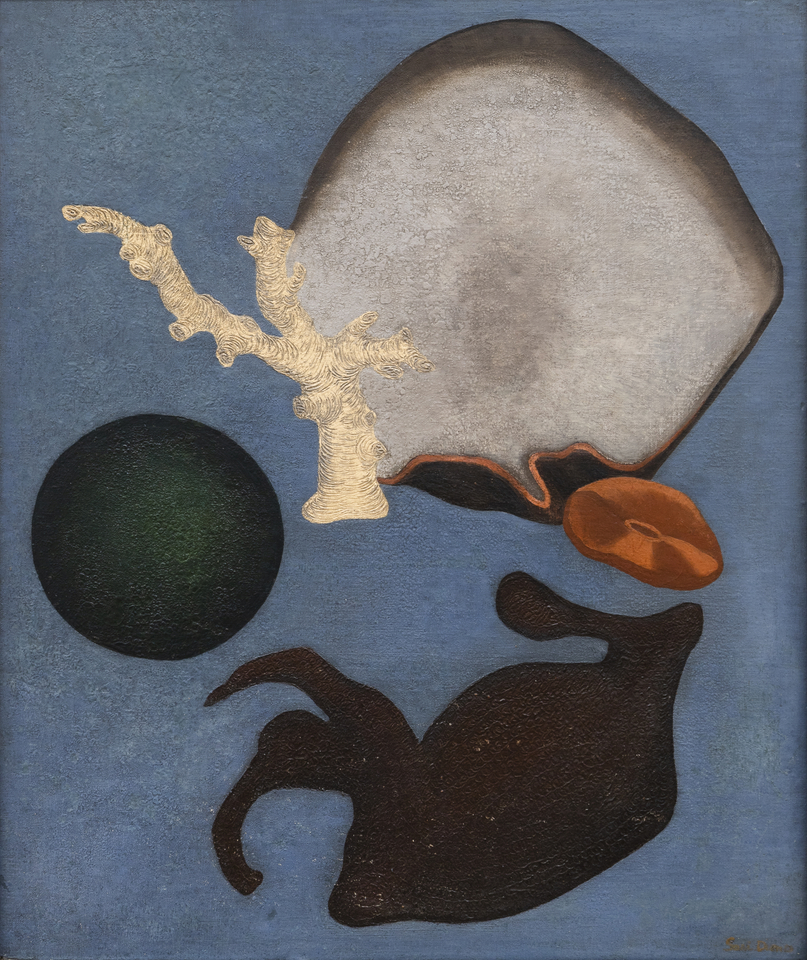 Sari Dienes, Trunk and Rocks, 1944