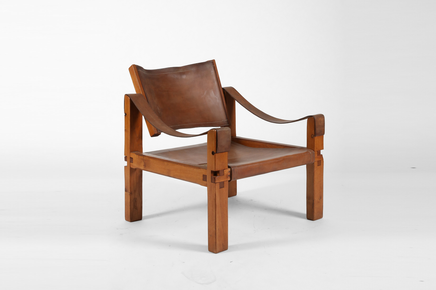 Pierre Chapo (1927-1987) S10 Armchair, c.1965