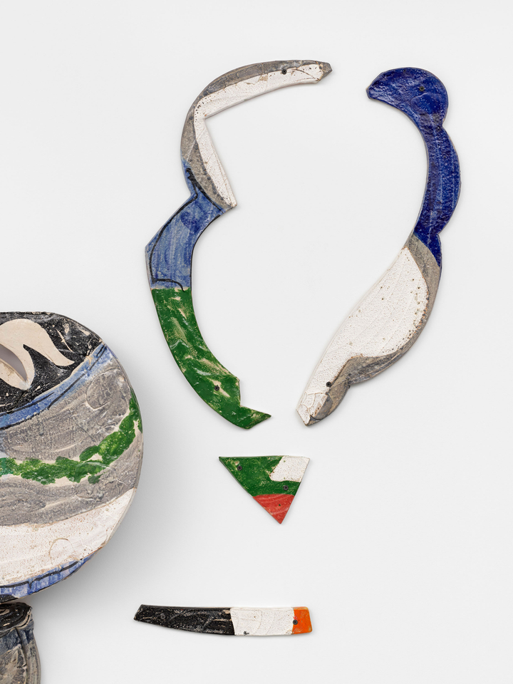 Betty Woodman, Balustrade Relief Vase: 97-9, 1997