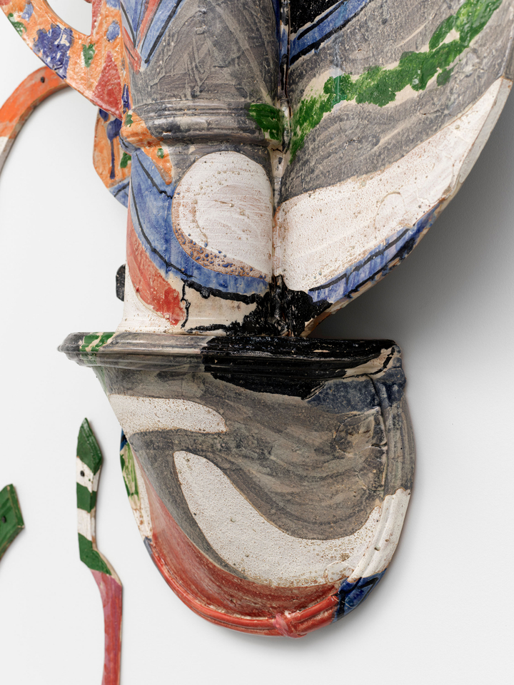 Betty Woodman, Balustrade Relief Vase: 97-9, 1997