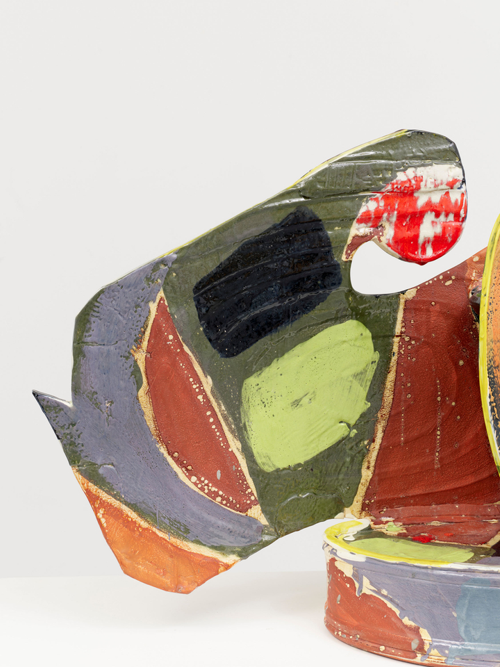 Betty Woodman, Tropical Vase: 8, 1996