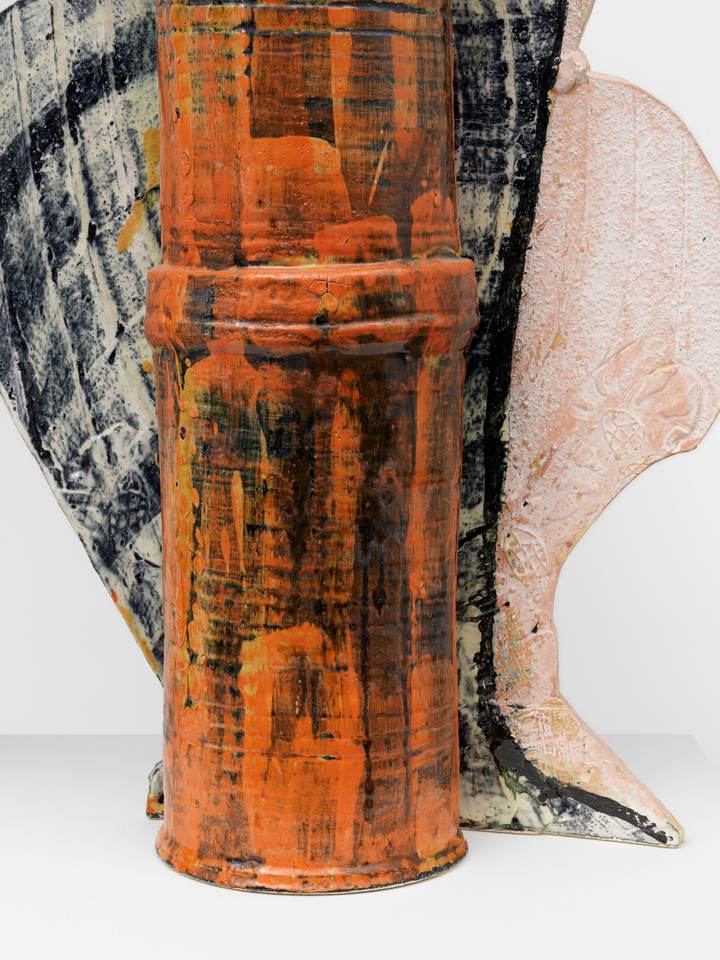 Betty Woodman, Egyptian Mirror Image Vases, 1999