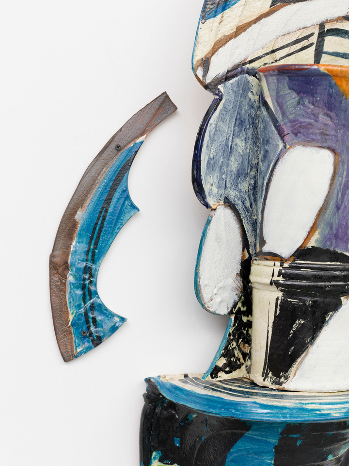 Betty Woodman, Balustrade Relief Vase: 96-20, 1996