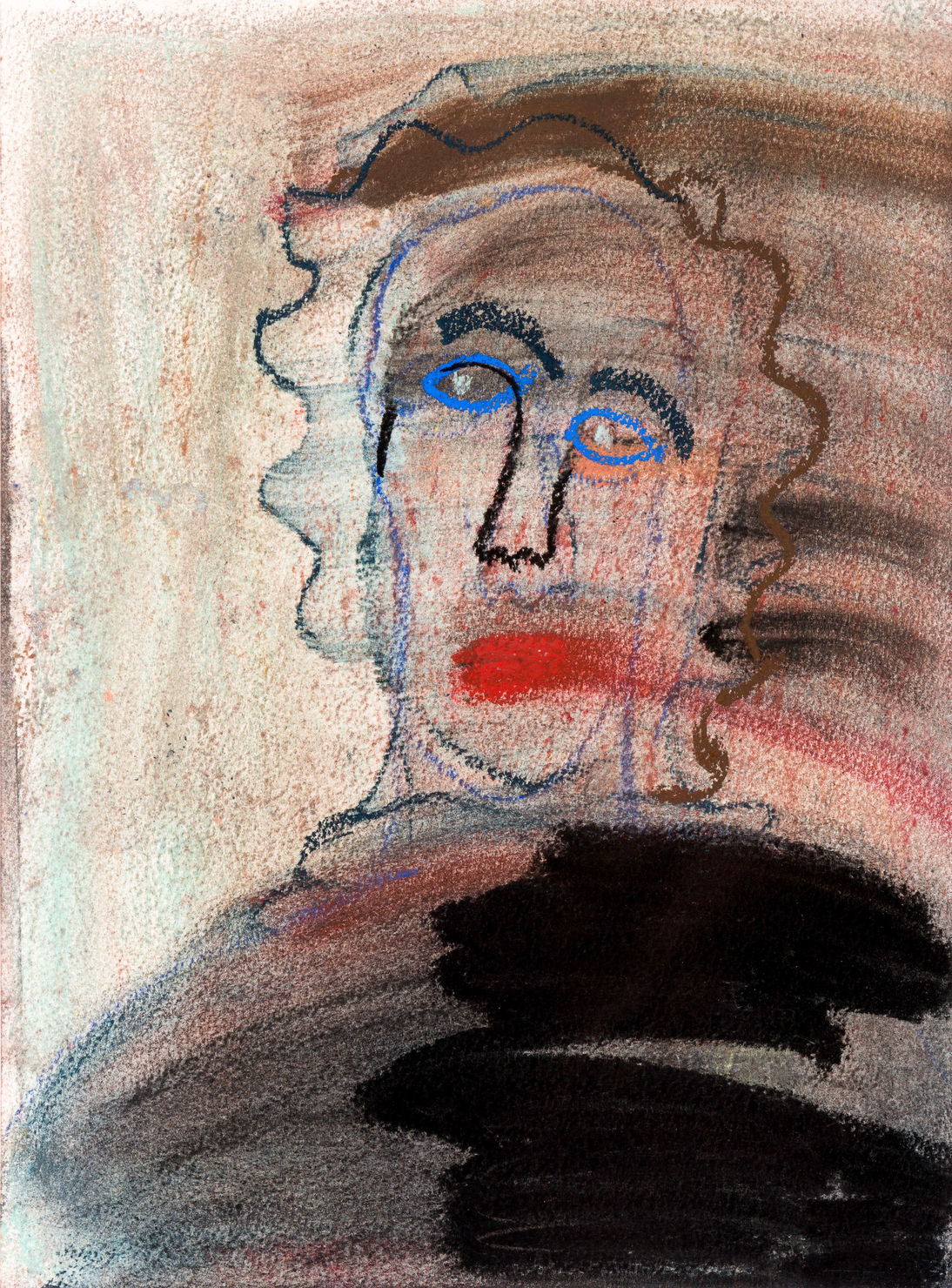 Alice Kettle Drawings & Collaborations, Lady in the Wind, 2019