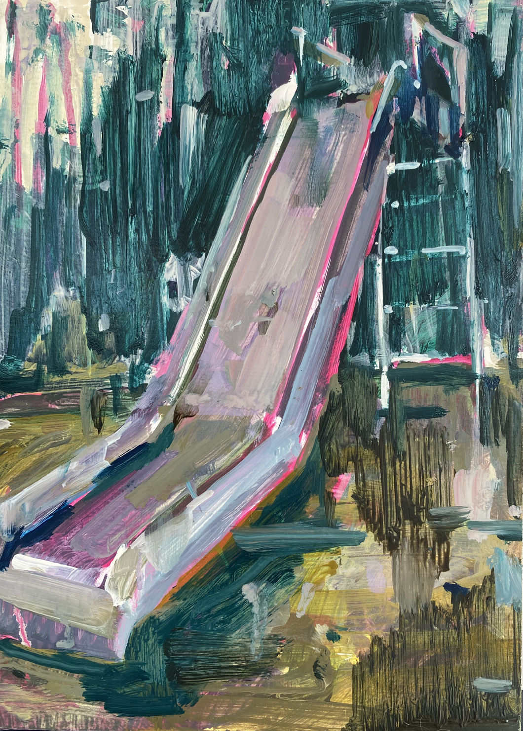 Katharine Le Hardy, Small Slide, 2020