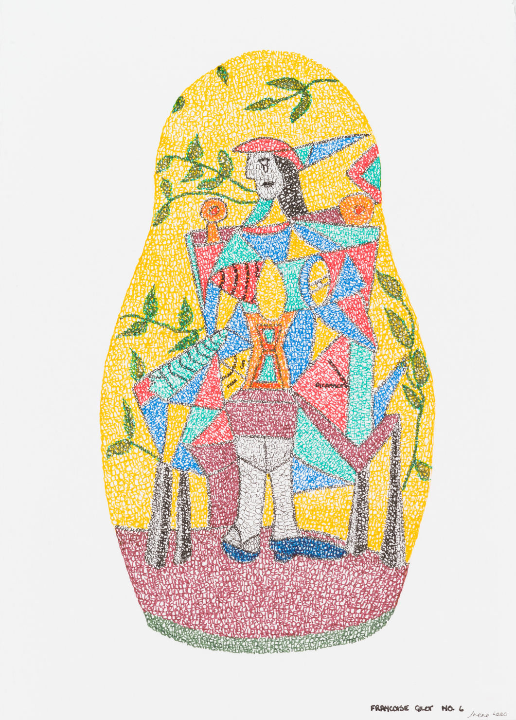 Irene Lees, Francoise Gilot No.6, 2019