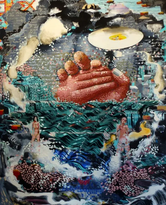 Stephen Farthing RA, The Miracle of the Story, 2015