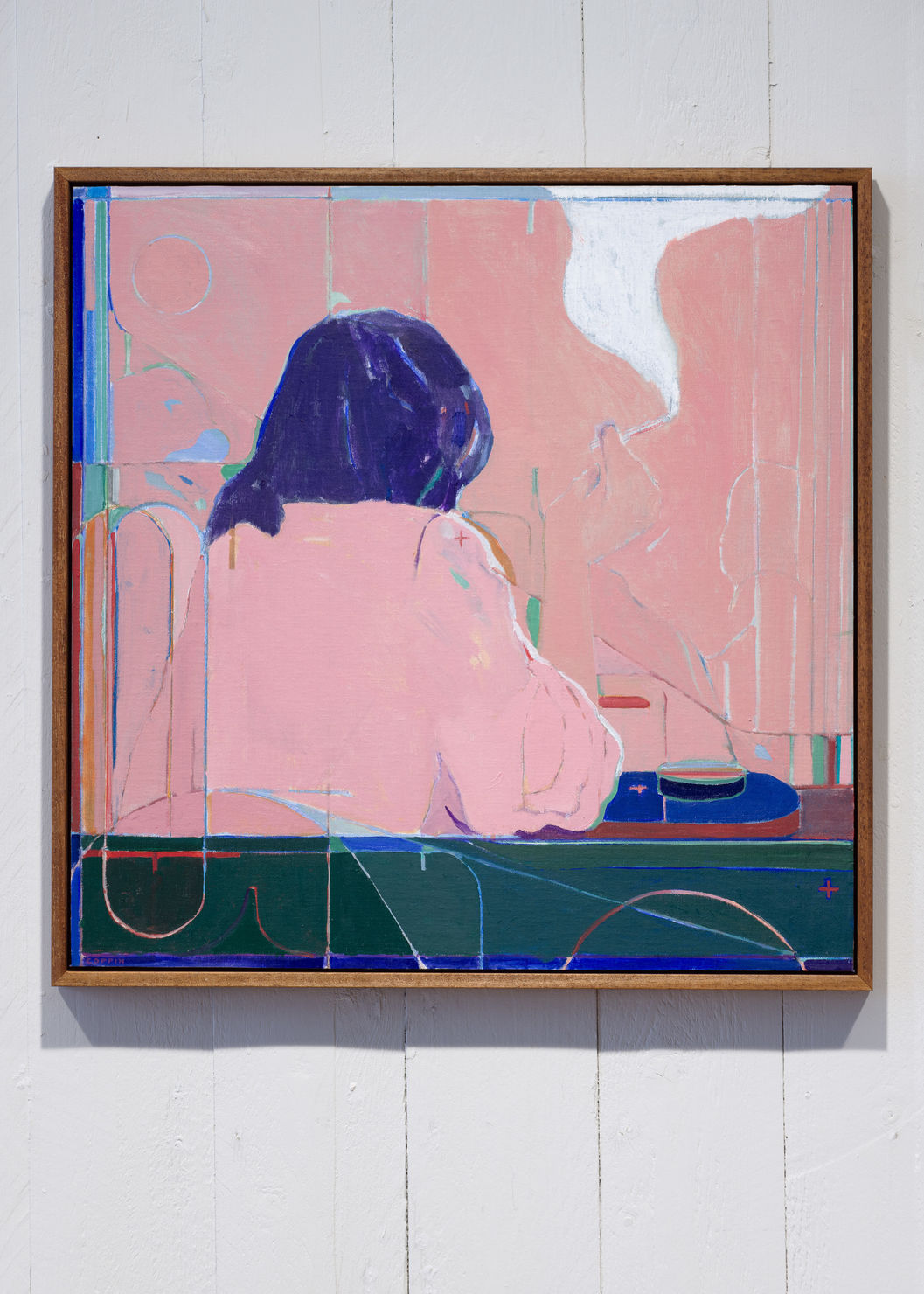 Fred Coppin, The Smell Of Smoke In An Outdoor European Bar, 2023