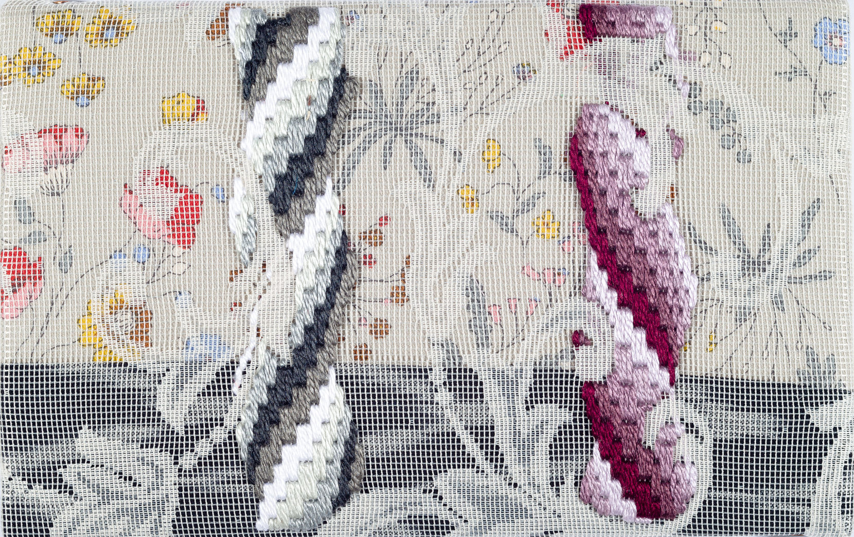 Cecilia Charlton, Villa of Columns, Pompeii 2019 [triptych] , 2019