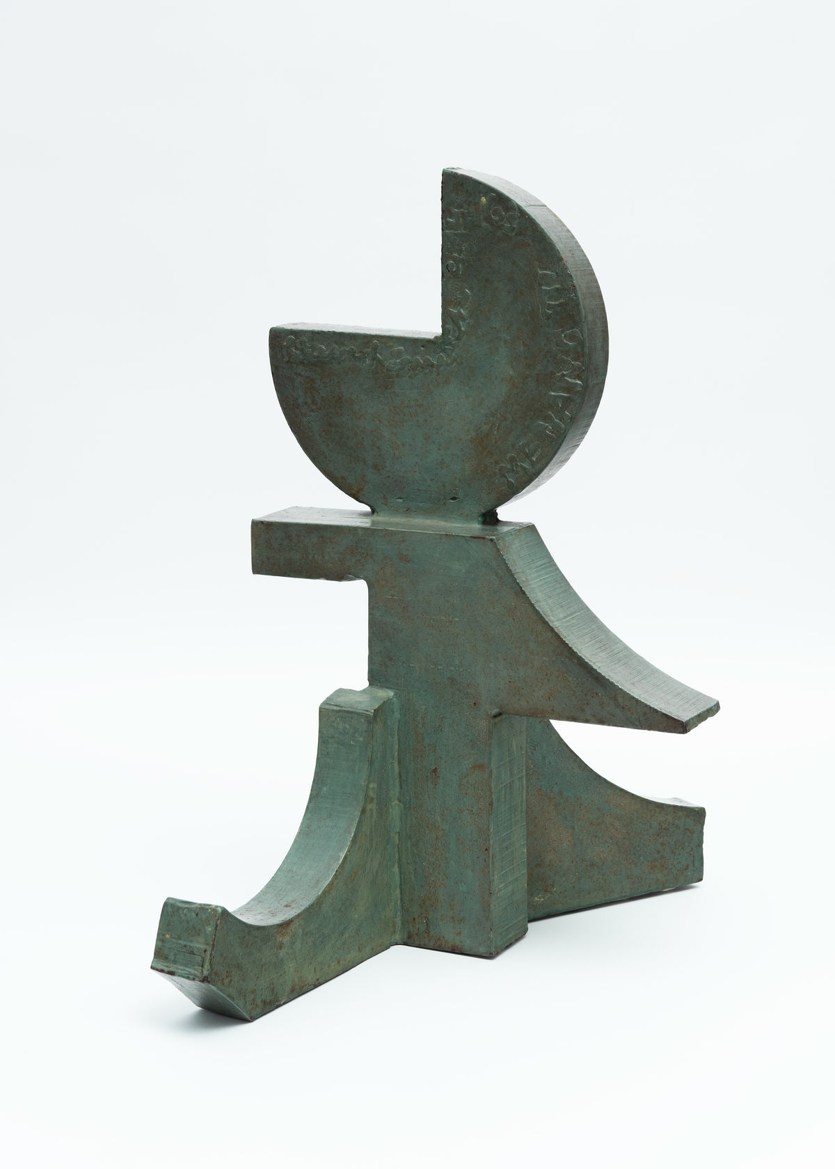 David Smith Menand III, 1963 Lacquered and acid-treated steel , 25 3/4 x 16 x 25 1/2 in. (65.4 x...