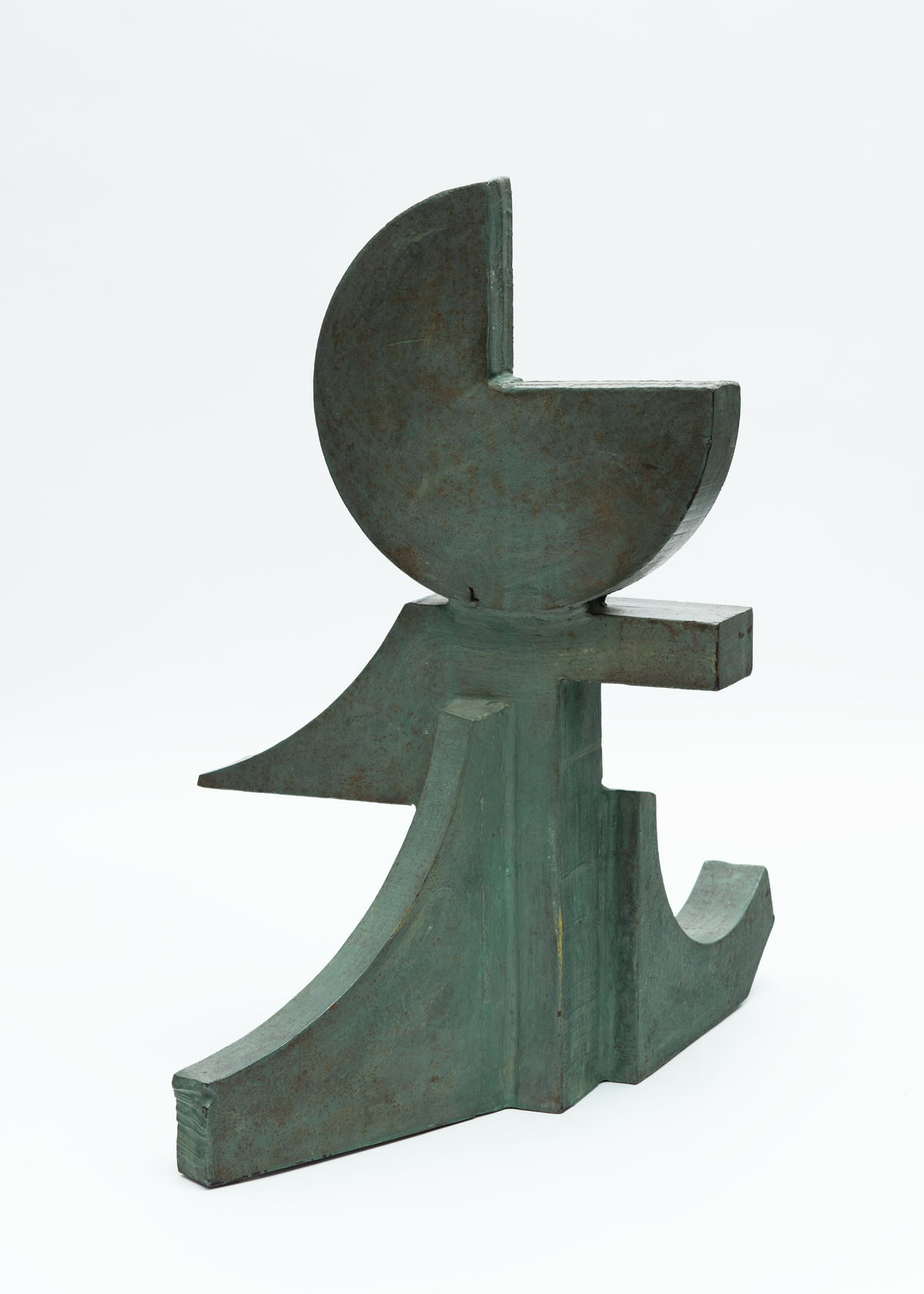 David Smith Menand III, 1963 Lacquered and acid-treated steel , 25 3/4 x 16 x 25 1/2 in. (65.4 x...