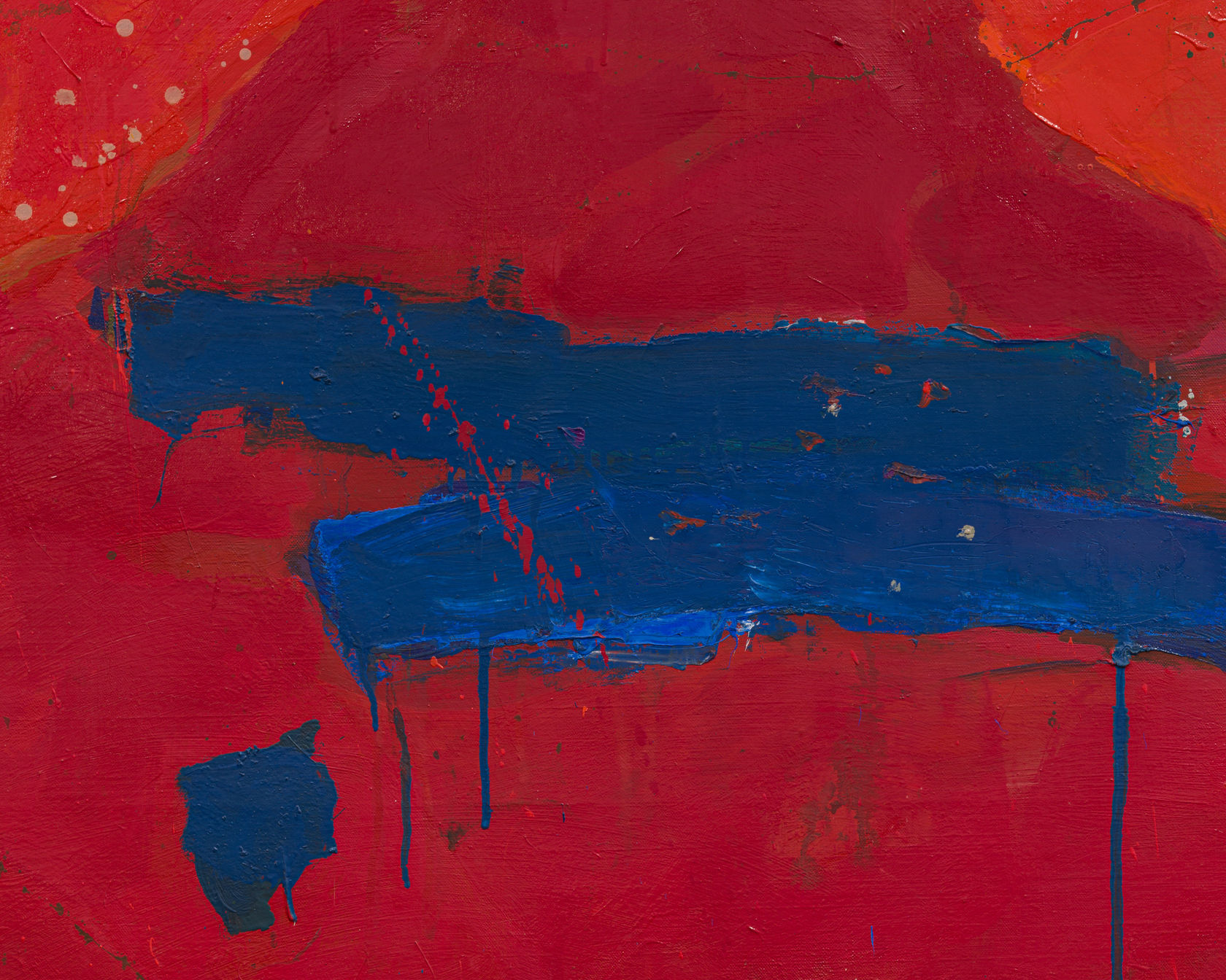 Teruko Yokoi, Red Diamond with Blue, 1960–61