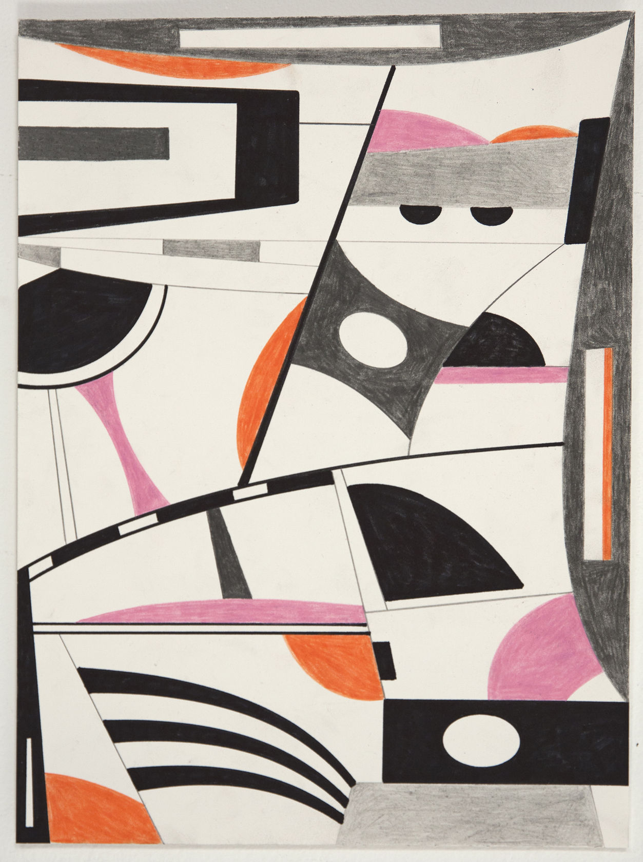 Gary Petersen Untitled 2.6.20, 2020 Ink, pencil, and colored pencil on paper, 12 x 9 inches (30.5 x 22.9 cm)