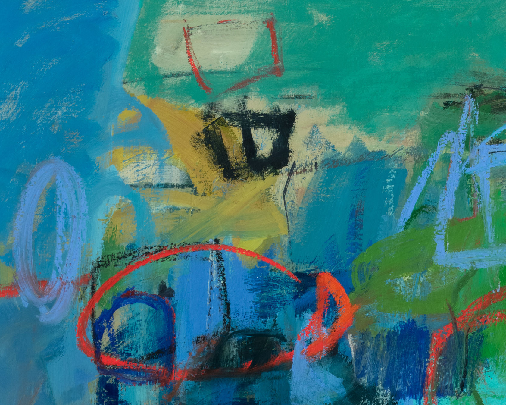 Chloë Lamb Challenge, 2023 Oil on linen canvas, 50 x 50 in. (127 x 127 cm)