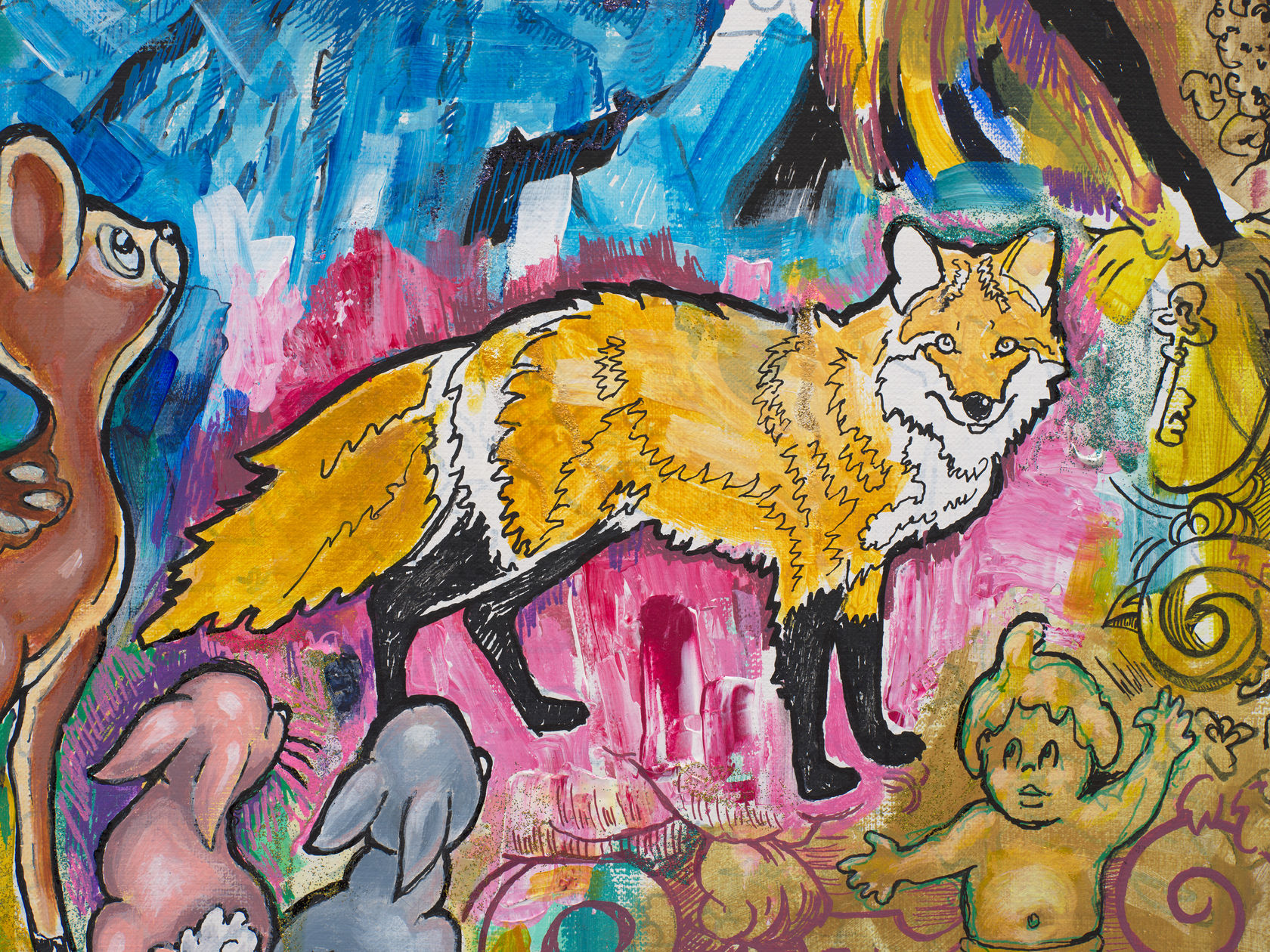 Audrey Flack, Pinocchio’s Dream, 2022