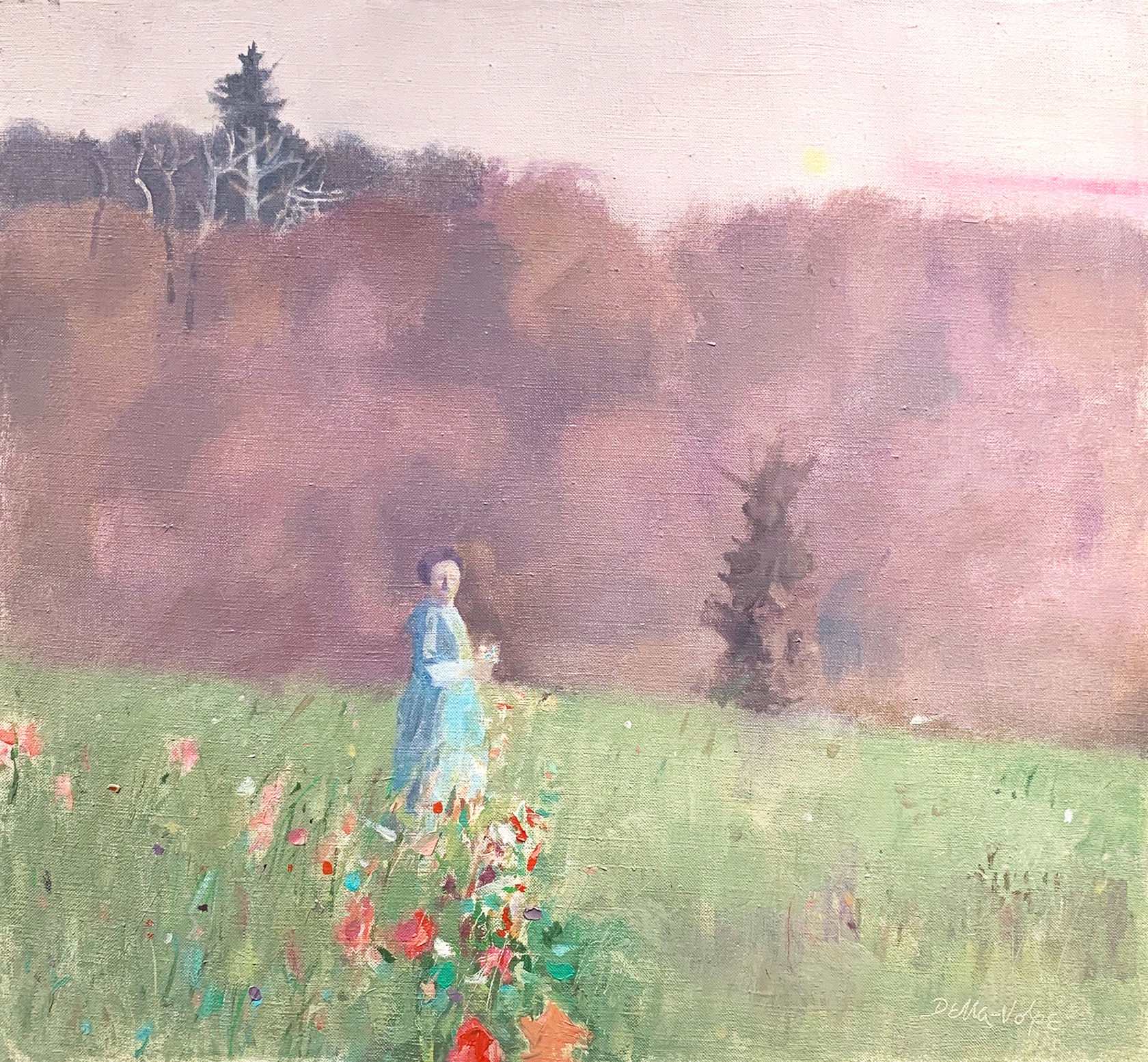 Ralph Della-Volpe, Woman in the Field, 1985
