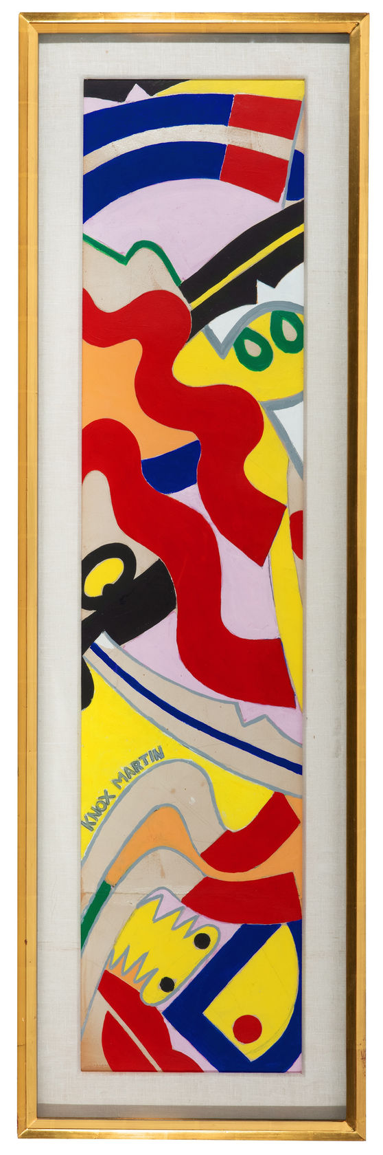 Knox Martin, Abstract Design, 1973