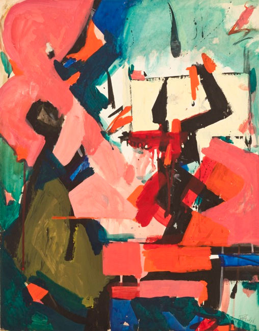 Audrey Flack, Abstract Force II, 1951–52