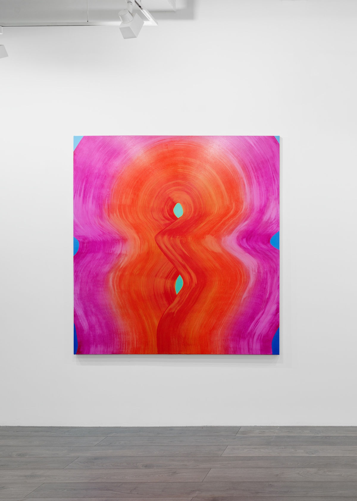 Osamu Kobayashi Inner, Outer, 2023 Oil on canvas, 72 x 68 in. (182.9 x 172.7 cm)