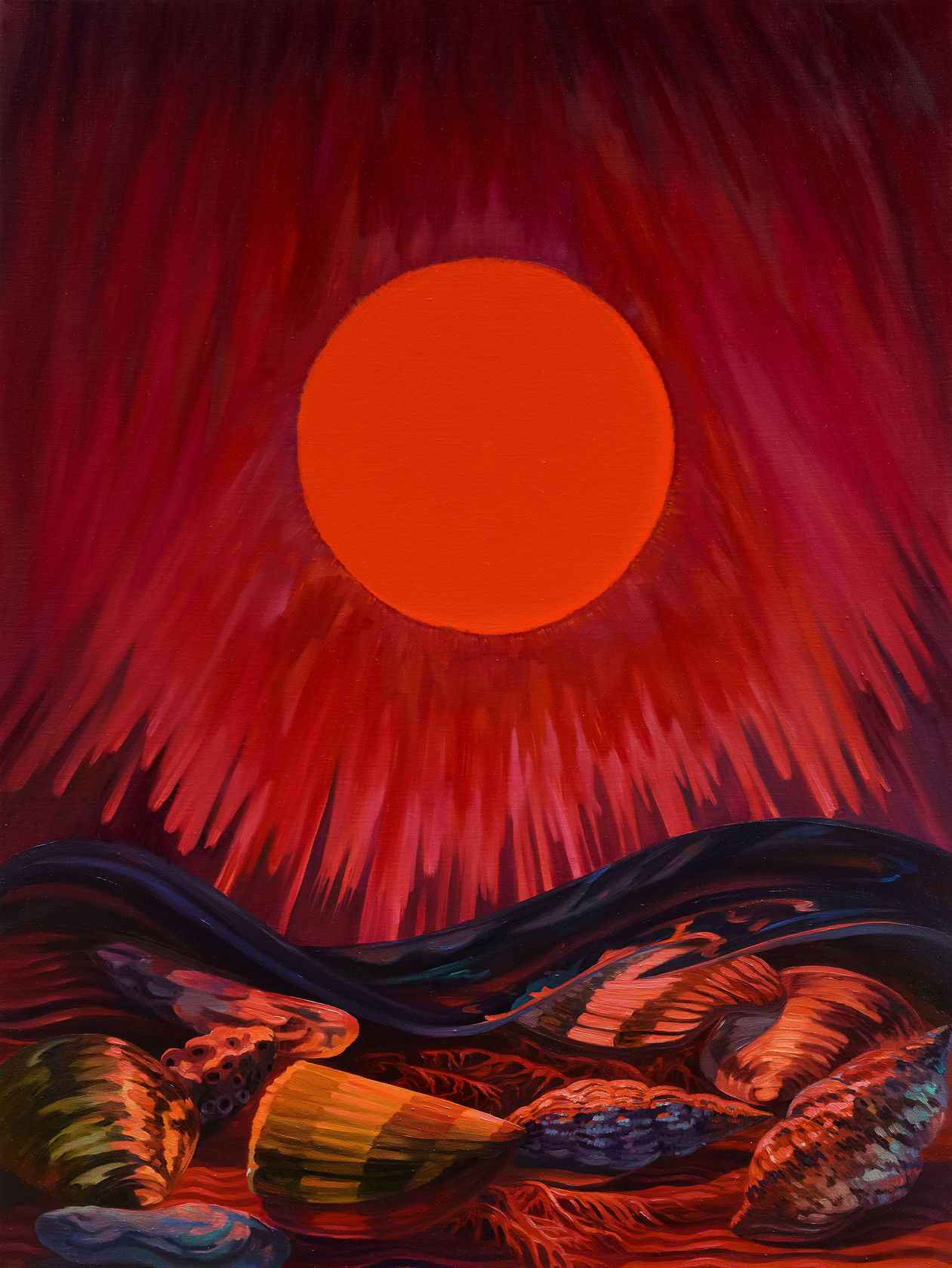 Rachel MacFarlane Dawn's Bounty, 2026 Oil on linen, 36 x 27 in. (91.4 x 68.6 cm)