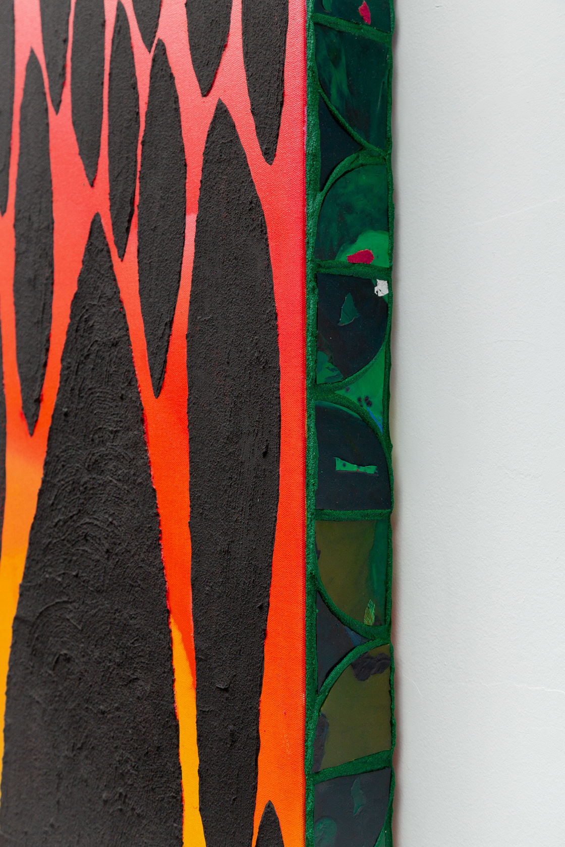 Nora Maité Nieves The Air That We Breathe, 2020 Acrylic, Flashe, coarse pumice modeling paste, fiber paste, pigments, resin, and...