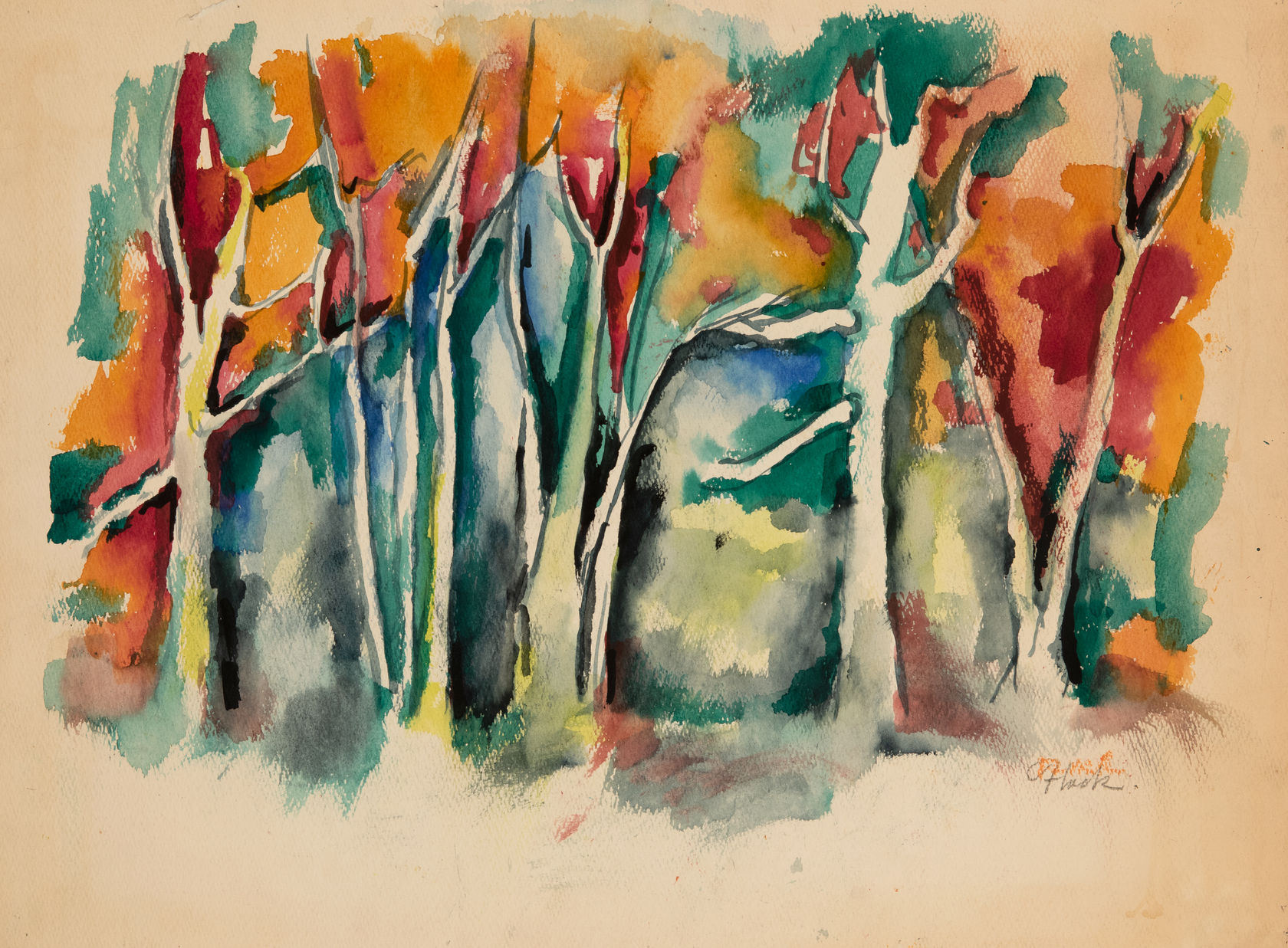 Audrey Flack, Finale, circa 1954