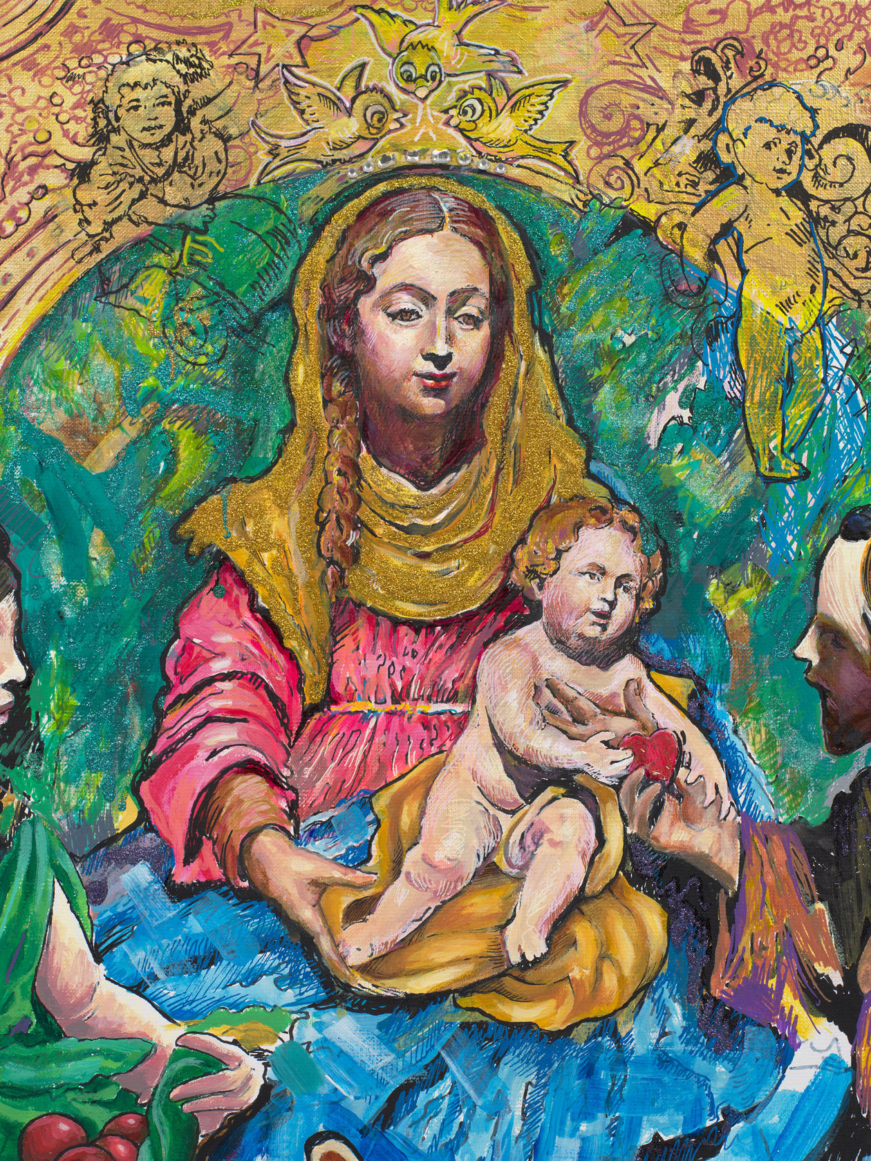 Audrey Flack, Pinocchio’s Dream, 2022