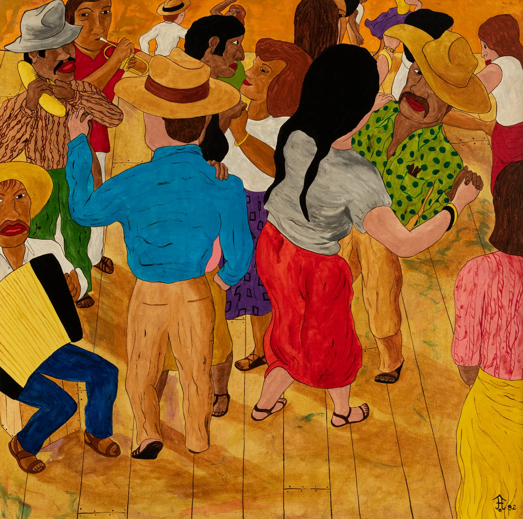 Frank Diaz Escalet, Baile De Los Jivaros, 1992