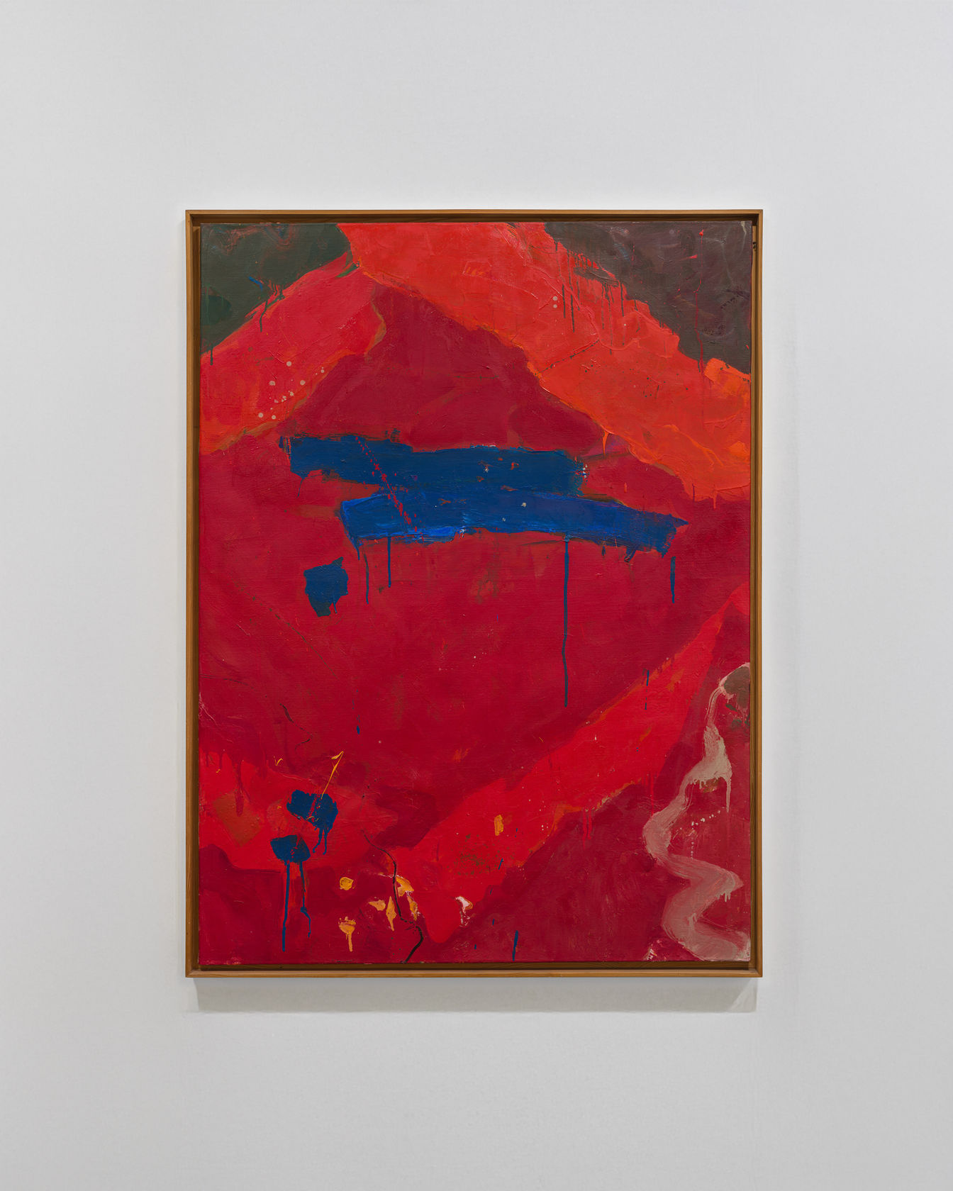Teruko Yokoi, Red Diamond with Blue, 1960–61
